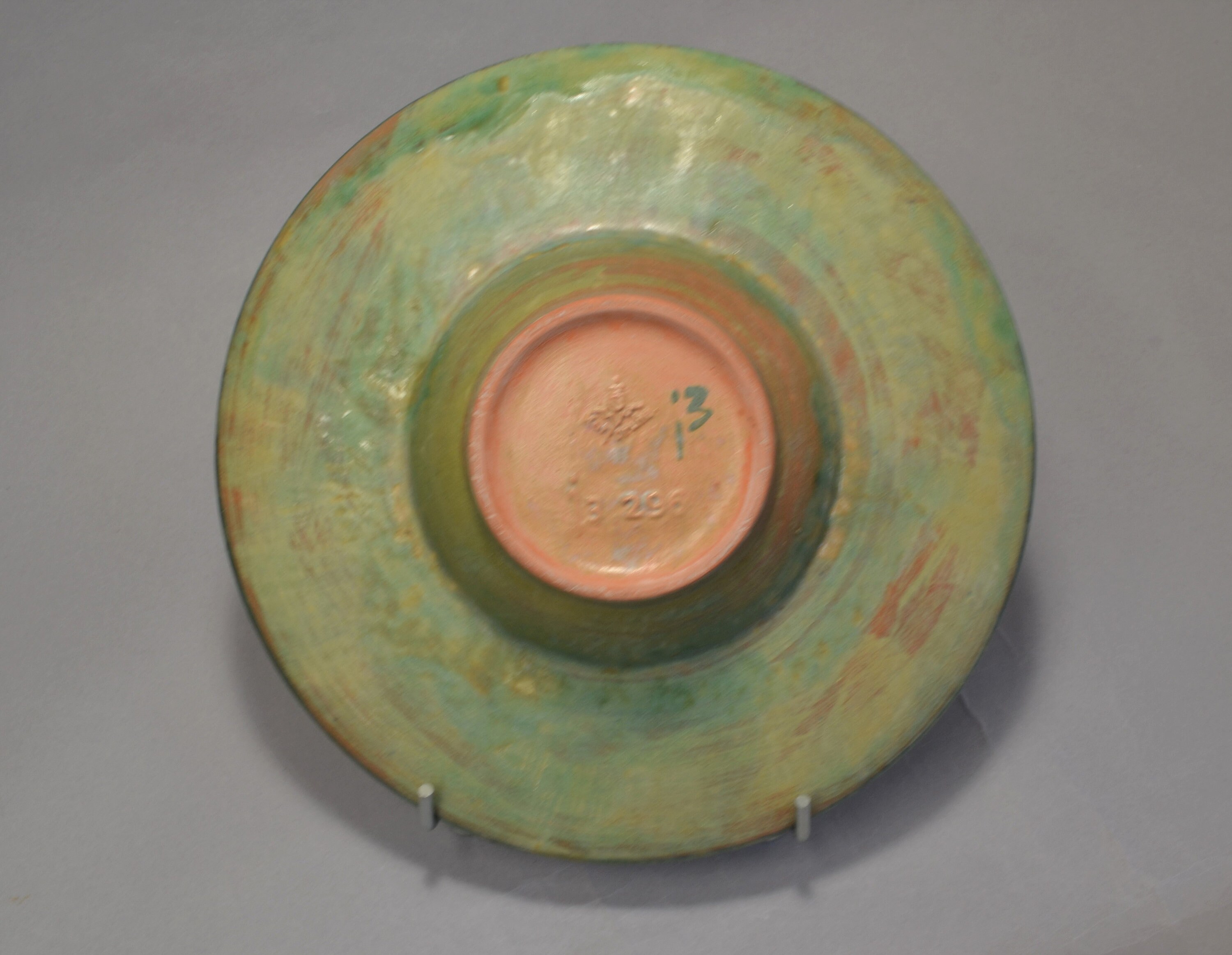 Eva Fritz Lindner Bowl Karlsruhe Majolika Studio Ceramic Etsy