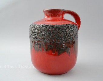 Fat Lava vase by Kreutz keramik - Vintage West Germany Retro