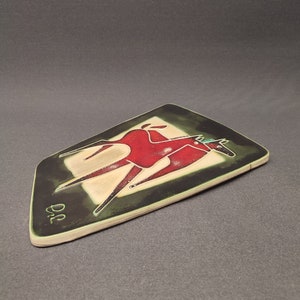 Helmut Schäffenacker studio wall plate  - Mid Century design - ceramic - design