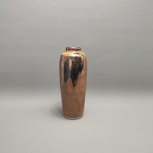 Tall Studio Ceramic vase - signed - 1970&#39;s