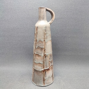 Eva Fritz Lindner vase  - Karlsruhe Majolika - Studio ceramic  - mid Century -