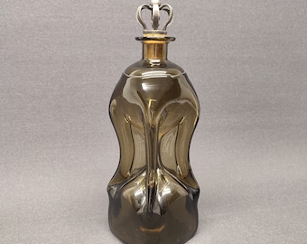 Plus Glass Norway  "kluk kluk " vase  - Richard Duborgh  - Norway  - Scandinavian design -  marked