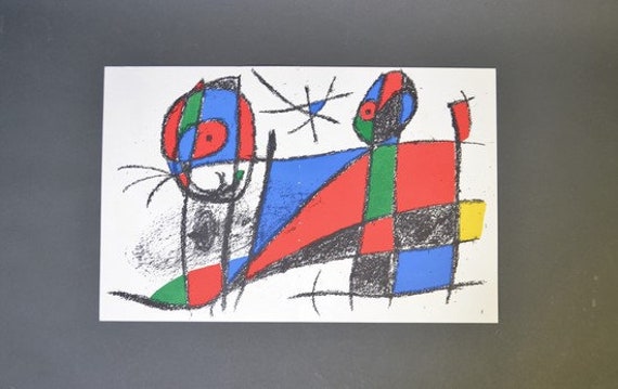 ジョアン・ミロ オリジナル リトグラフ オリジナル VI リトグラフ II