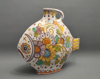 Stunning Italian  fish by Vincenzo Pinto - handpainted and signed - 1920