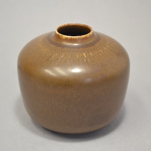 Saxbo Vase von Eva Staehr Nielsen Dänemark - Studio Keramik - Mid Century Design