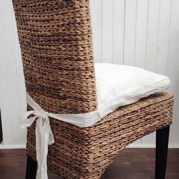 Chair Cushion Cover Etsy
