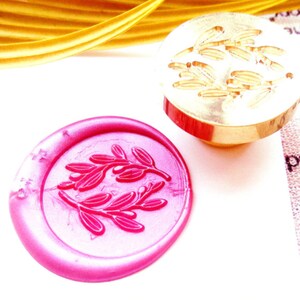 Très joli sceau pour tampon de cire mariage, invitation, décoration, enveloppe