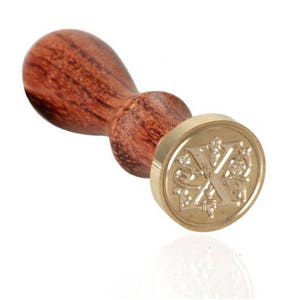Sceau pour cachet de cire alphabet : lettre X