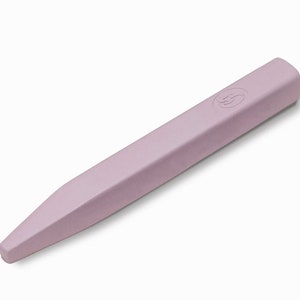 Grand bâtonnet de cire à cacheter rose pastel pour cachet de cire -  Bâton cire rose pastel de grande qualité, odeur de miel = 20 sceaux