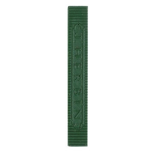 Made in France - 4 bâtons de cire à cacheter vert foncé - Bâton de cire française vert foncé pour faire un cachet de cire, mariage, fête...