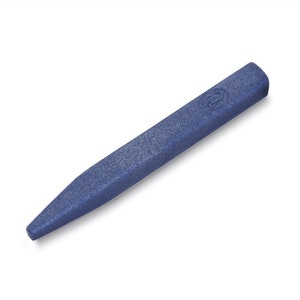 Grand bâtonnet de cire à sceau bleu métallique pour cachet de cire -  Baton cire bleue de grande qualité, odeur de miel = 20 sceaux