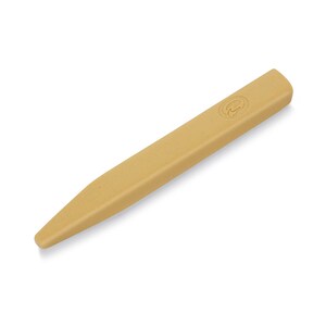 Grand bâtonnet de cire à cacheter jaune pour cachet de cire -  Baton cire jaune de grande qualité, odeur de miel = 20 sceaux