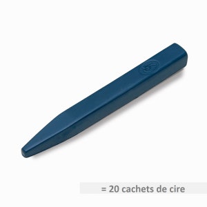 Grand bâtonnet de cire à cacheter pétrole pour cachet de cire -  Baton cire pétrole de grande qualité, odeur de miel = 20 sceaux