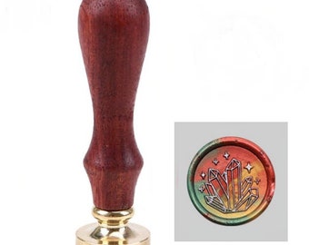 Couleur De Finition Cire Brillante Colorée Pour Tampon Sceau Emballage