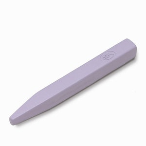 Grand bâtonnet de cire à cacheter lilas pastel pour cachet de cire -  Bâton cire lilas pastel de grande qualité, odeur de miel = 20 sceaux