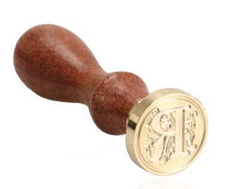 Seal letter R R alphabet wax seal uppercase