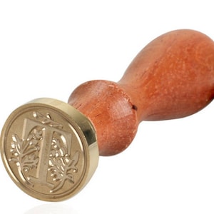 Sceau lettre T en majuscule - Sceau T pour cachet de cire alphabet