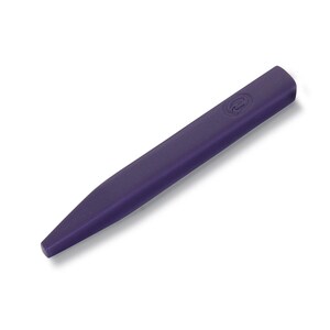 Grand bâtonnet de cire à cacheter violette pour cachet de cire violet -  Baton cire violet de grande qualité, odeur de miel = 20 sceaux