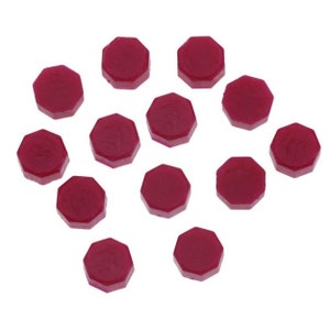 100 granulés de cire rouge vintage pour cachet de cire - Cire bordeaux à utiliser avec un sceau