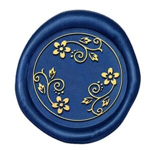 Sello de flor adorable para sello de cera elegante - Para sello de cera para el Día de la Madre, un cumpleaños...