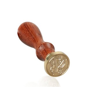 Sceau alphabet lettre Y en majuscule pour cachet de cire - Sceau Y pour cachet de cire monogramme, mariage...