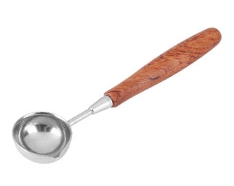 Wooden spoon for wax seal - Wax spoon for making a seal