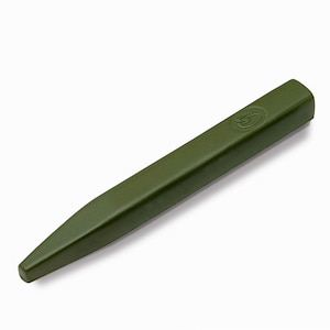 Grand bâtonnet de cire à cacheter vert olive pour cachet de cire -  Bâton cire vert olive de grande qualité, odeur de miel = 20 sceaux