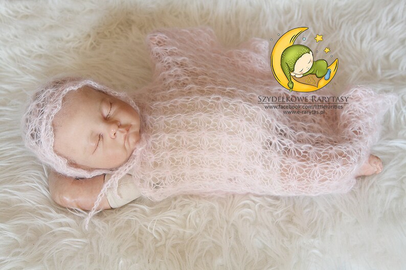 daisy wrap /& retro bonnet set
