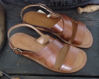 Franciscan women sandals in vegetable tanned leather