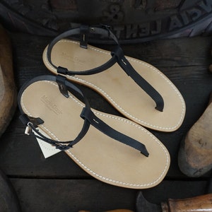 Men's Flip Flops Sandals, Men's Sandals in Flexible Leather and Genuine ...
