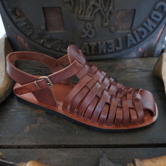 sandalias artesanales para hombre