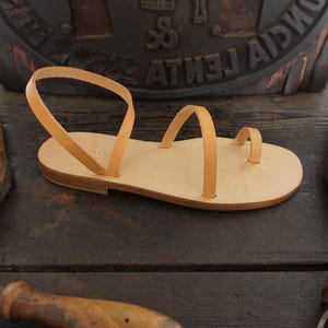 Mario Doni leather women&#39;s flip flop sandals, Handmade women&#39;s sandalsMade in Italy, low heel sandal, gift for her, Greek sandals