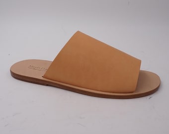 Mario Doni women's handmade leather sandals, customizable, made in Italy.