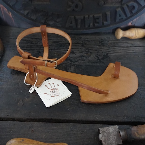 Sandali Barefoot Artigianali Cuoio e Pelle al Vegetale Made Italy, Sandalo Uomo infradito, Calzature barefoot Mario doni, Sandalo Minimalist