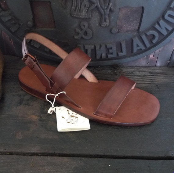 Sandalias Franciscanas para Hombre en Cuero Flex y Cuero Verde | Etsy México