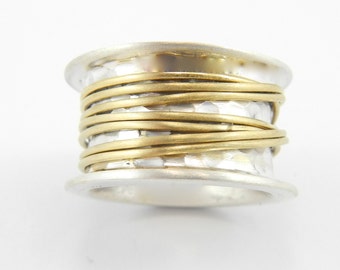 Gold Wired Meditation Ring