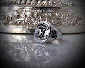United States 101st Airborne Division Sterling Silver Ring
