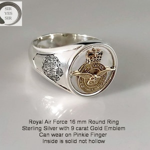 Royal Air Force 16 mm Round Ring