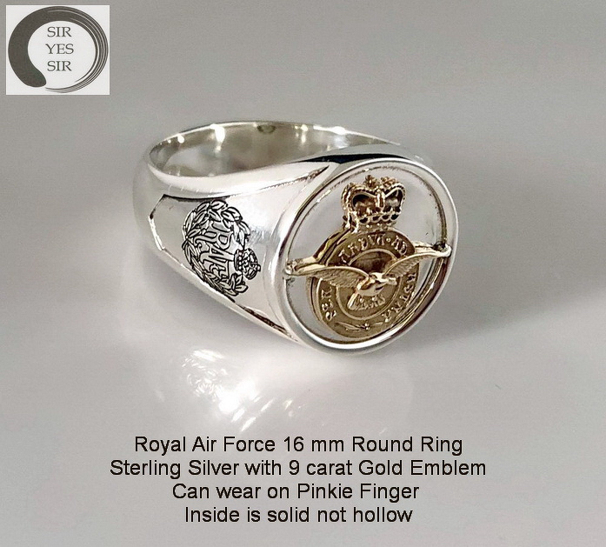 US AirForce Class Ring; Graduation Gift, Military Souvenir