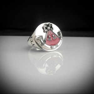 British Army Light Infantry 1LI Bespoke Silver Ring
