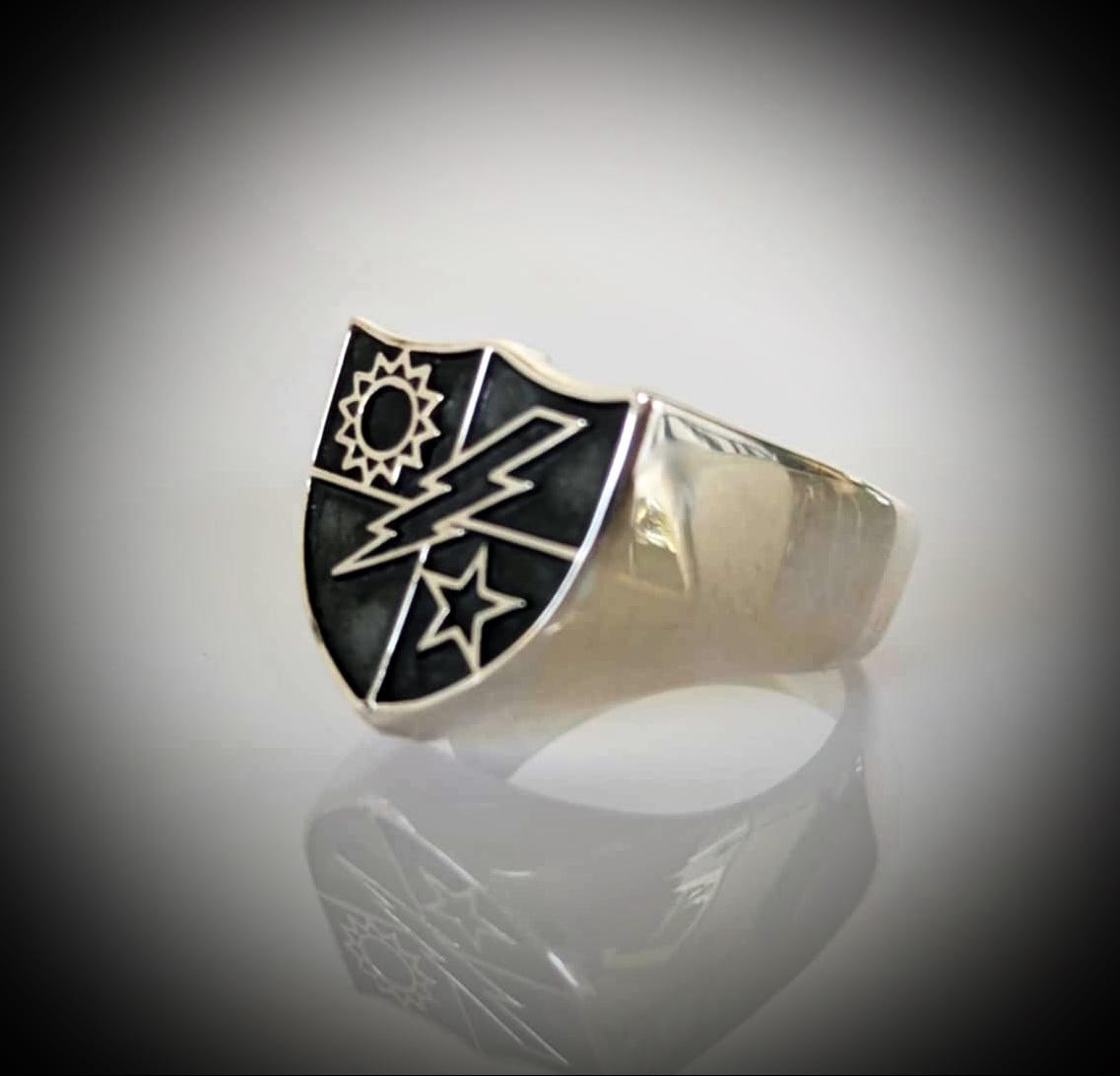 Ranger Ring Oxidized Emblem United States Army - Etsy
