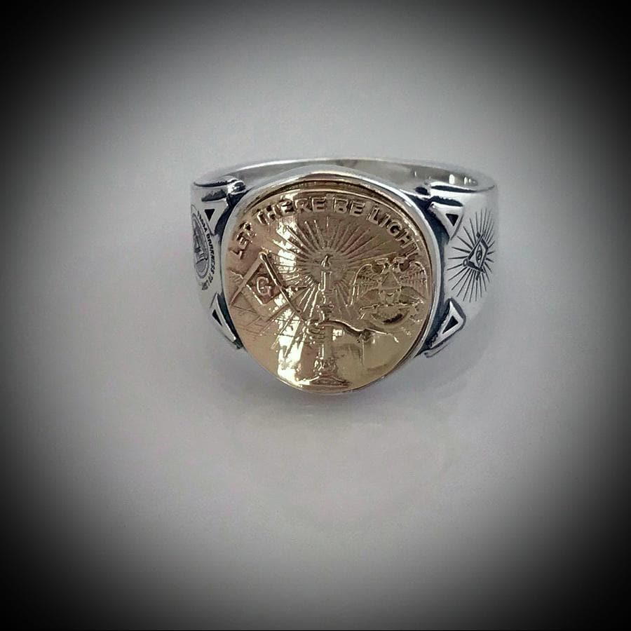 Vintage freemason rings - Etsy 日本