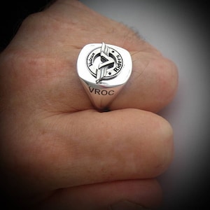 Kawasaki Vulcan Riders Bespoke Sterling Silver Ring