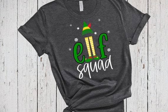 Elf Squad Shirt, Christmas Elf Shirt, Christmas Shirt for Women