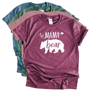 Mama Bear Tshirt, Bear Family Shirts, Mama Bear Gift, Mom Shirt, Mama Bear, Mommy Shirt, Mother's Day Gift, Momma Bear Shirt, Gift for Mom