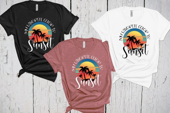 Favorite Color is Sunset Tee Favorite Color is Sunset Tee