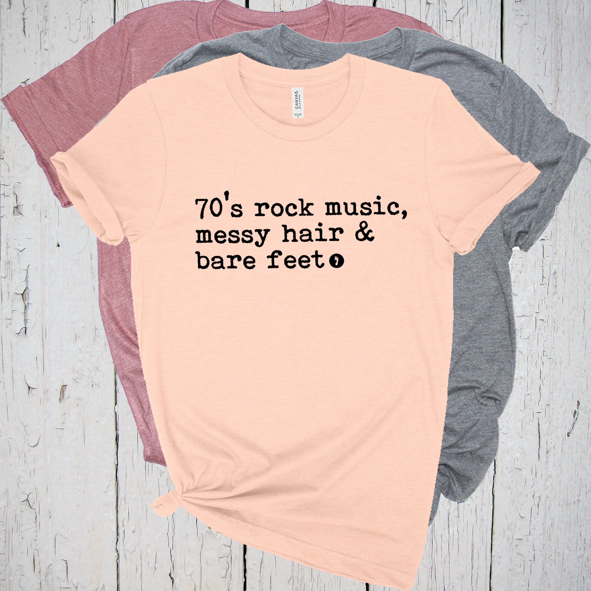 70's Rock Music Messy Hair & Bare Feet Shirt Boho Style - Etsy 70's Rock Music Messy Hair & Bare Feet Shirt Boho Style - Etsy
