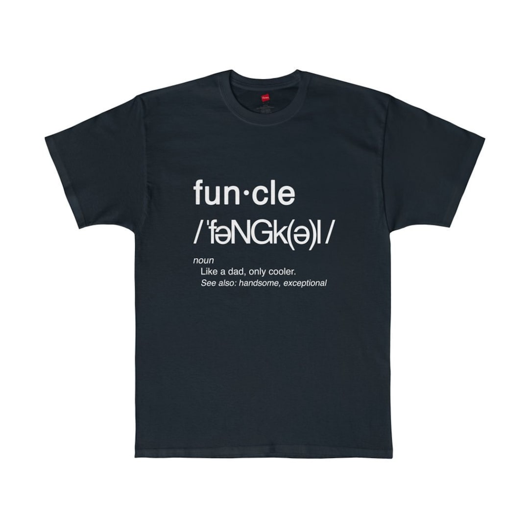 Funcle Shirt, Gift for Uncle, New Uncle Gift, Best Uncle Ever, Uncle T ...