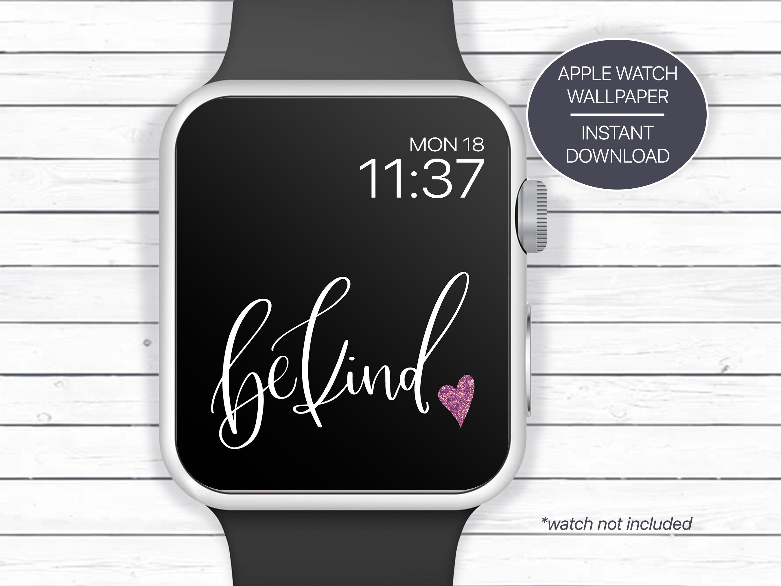 Be Kind Positive Quote Heart Smart Watch Wallpaper - Etsy Canada