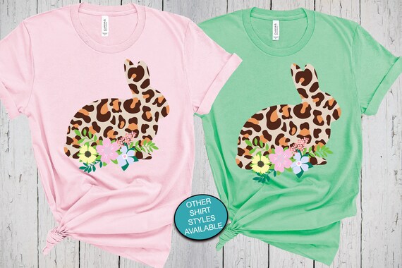 Feancey Bunny T Shirts For Women Easter Rabbit Eggs Print Short Sleeve Tops Holiday Casual Round Neck Cute Tees Loose Blouse 2025 Fashion Gift Ideas Mult